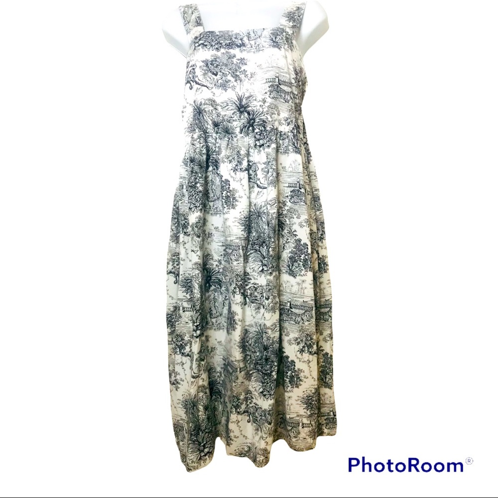 HM cotton toile dress